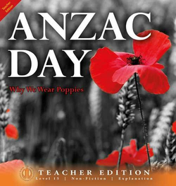 Literacy Tower - Level 15 - Non-Fiction - Anzac Day - Teacher Edition 9781776502462