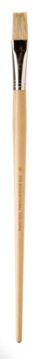 Brush EC Series 579 #10 flat natural bristle  9314289006792