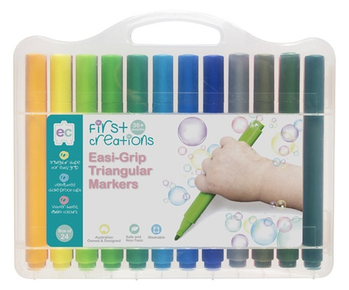 Triangular Markers Packet of 24 Easi-Grip 9314289030599