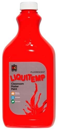 Liquitemp Paint 2L Fluorescent Scarlet 9314289001148