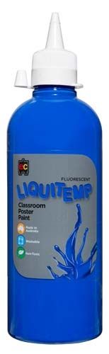 Liquitemp Paint 500ml Fluorescent Blue 9314289001025