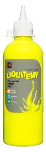 Liquitemp Paint 500ml Fluorescent Yellow 9314289001087