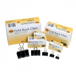 Fold Back Clips 41mm Box 12 9312311875507