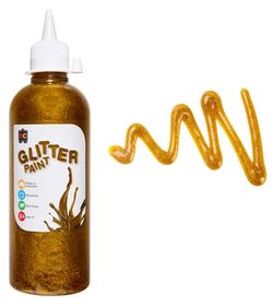 Glitter Paint 500ml Gold 9314289004699