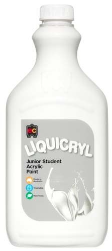 Liquicryl Paint 2L White 9314289000714