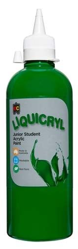 Liquicryl Paint 500ml Green 9314289000486