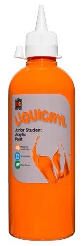 Liquicryl Paint 500ml Orange 9314289000547