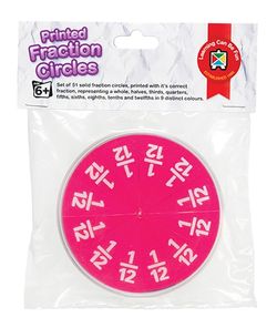 Fraction Circles Printed  9314289029661