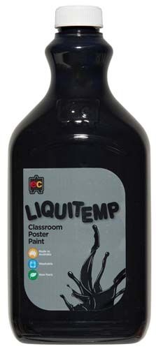 Liquitemp Paint 2L Black 9314289000868