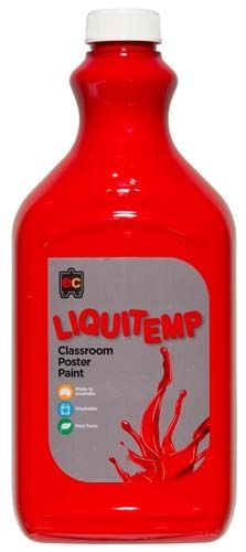 Liquitemp Paint 2L Brilliant Red 9314289000905