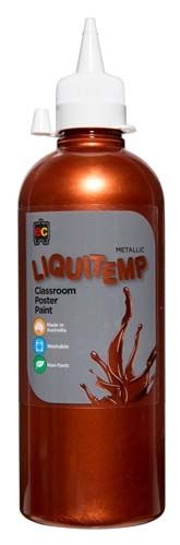 Liquitemp Paint 500ml Metallic Copper 9314289001018