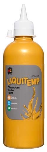 Liquitemp Paint 500ml Metallic Gold 9314289000998