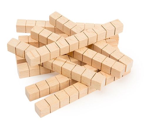 Wooden Base Ten Rods 50pc 9314289021412