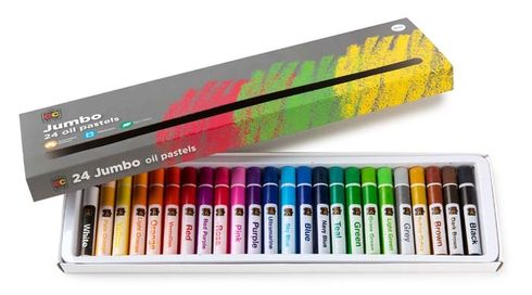 Oil Pastels Jumbo Pk Of 24 9314289024413