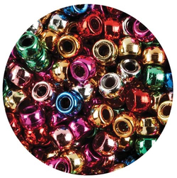 Pony Beads Metallic 1000pc 9314289021689