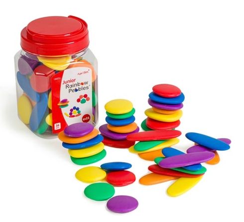 Junior Rainbow Pebbes Jar 36 4713057204128