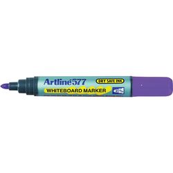 Whiteboard Marker Artline 577 Bullet Purple 2mm 4974052812699