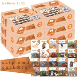 Decodable Readers - Main Fiction Level 2 - Guided Reading Set - 6 X 20 Titles