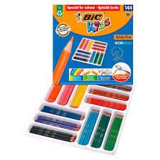 COLOUR PENCILS  PK 144 BIC ECOLUTIONS CLASSPACK 12 X 12 3086124001052