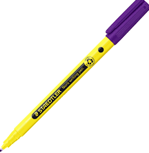 *NEW* Staedtler® Noris® Writing Pen *Each* Purple 0.6mm  Designed for School Use. Stable Pressure Resistant Plastic Tip