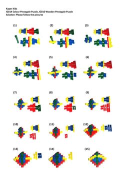 Colour Pineapple Puzzle 6901388070064