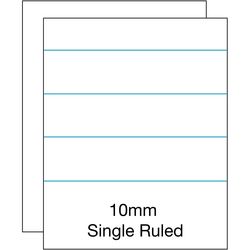 Play Book 64 Page Victory 10m Feint Rule &amp; Plain Interleaved 55gsm Stapled 335mmx240mm [PLB010] 9311181131751