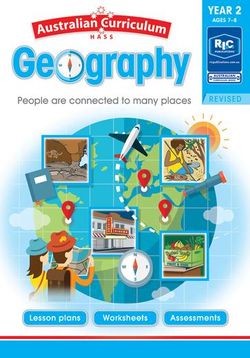 AUSTRALIAN CURRICULUM GEOGRAPHY YEAR 2