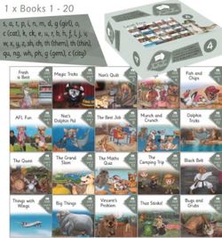 Decodable Readers - Main Fiction Level 4 - Individual Set Of 20 Titles