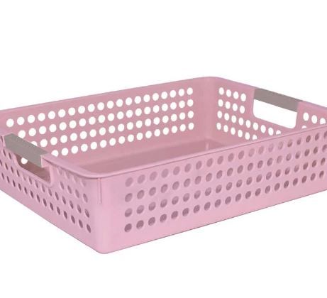 CLASSROOM BASKET A4 PINK 35cmL x 26cmW x 8.5cmH 752830031838