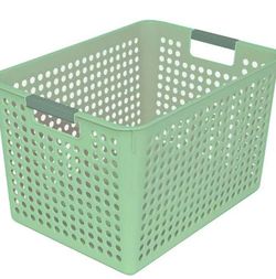 CLASSROOM BASKET JUMBO GREEN 36cm L x 26cm W x 21.5cm H 752830032439