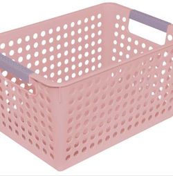 CLASSROOM BASKET JUMBO PINK 36cm L x 26cm W x 21.5cm H 752830032637