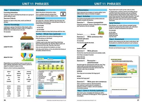 Grammar Conventions - Teacher's Book with Games: Year 4