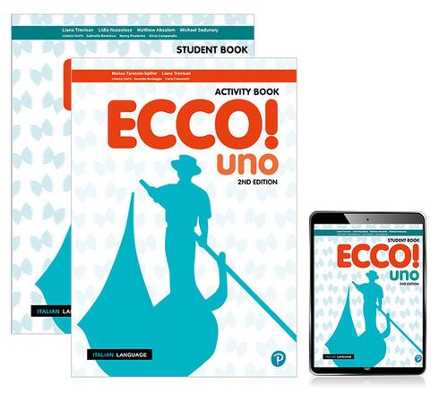 Ecco! uno Student Book, eBook with Activity Book