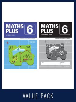 Maths Plus Australian Curriculum Value Pack Year 6