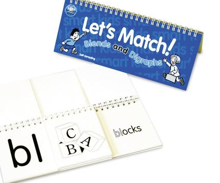 Flipbook Let&#039;s Match - Blends/Diagraphs 2770000042826