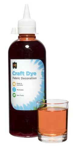 Craft Dye - 500ml (Orange) Educational Colours 9314289002213