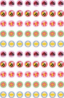  Spring - Dynamic Dots Stickers (Pack of 800)