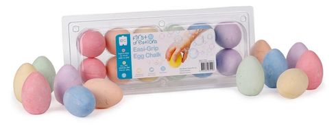 First Creations Egg Chalk Set 12 9314289034146