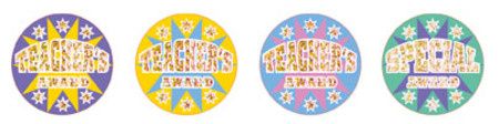 Stickers - Teachers Award Holographic Laser Glitz - Pk 60 HT132