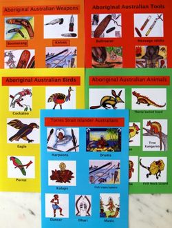 Poster Indigenous Culture A4 Set of 5 210 x 300mm 2770009232037