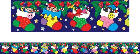 Christmas - Large Borders (Pack of 12)