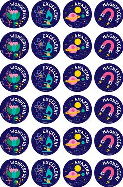 Science - Merit Stickers (Pack of 96)