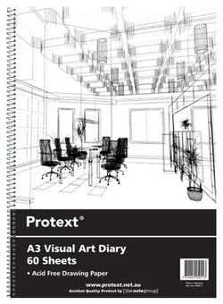 Visual Art Diary A3 110GSM - 60 Leaf 9314649050113