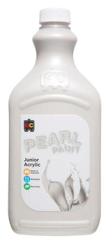 Liquicryl Paint 2ltr Pearl White 9314289011581