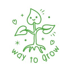 Way To Grow - Playful Puns Merit Stamp