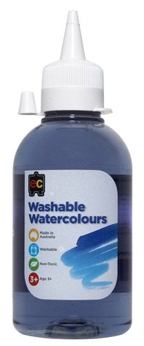 Washable Watercolour Paint 250ml Grey 9314289027339