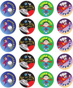 Super Boy Stickers 9321862005479