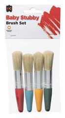 Baby Stubby Brush Set of 4 Hangsell 9314289017569