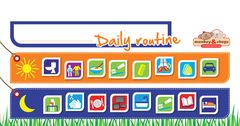 Daily Routine Magnetic Chart 2770000044479