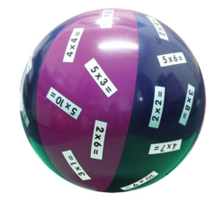 Multiplication 2, 3, 4, 5, 10 Ball 9421002411822